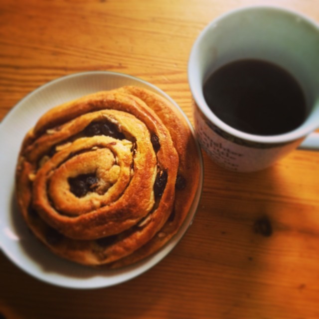 Kaffe og kanelsnurr fra #bestumbakst!